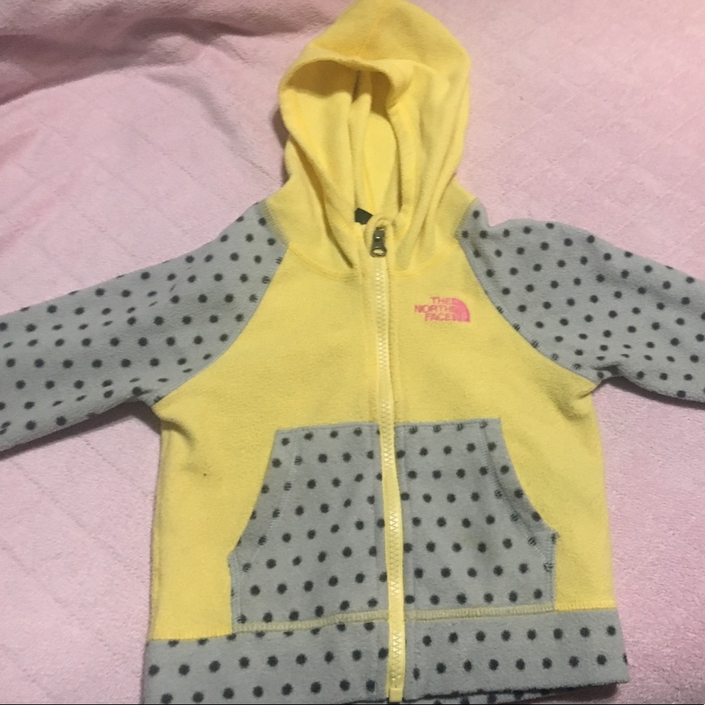Cute polka dot toddler North Face